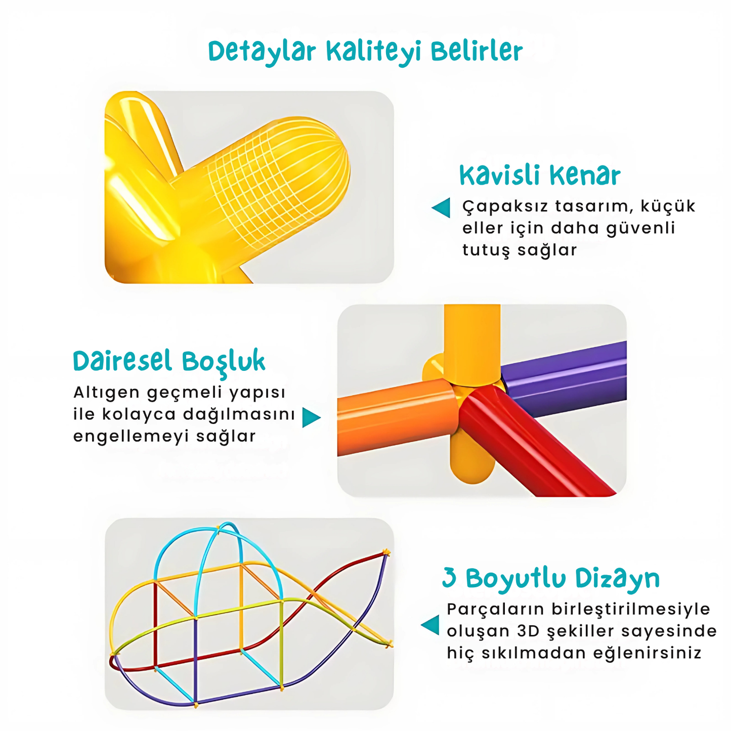 Düşün & Yap Yaratıcı Tasarım Seti - 300 Parça