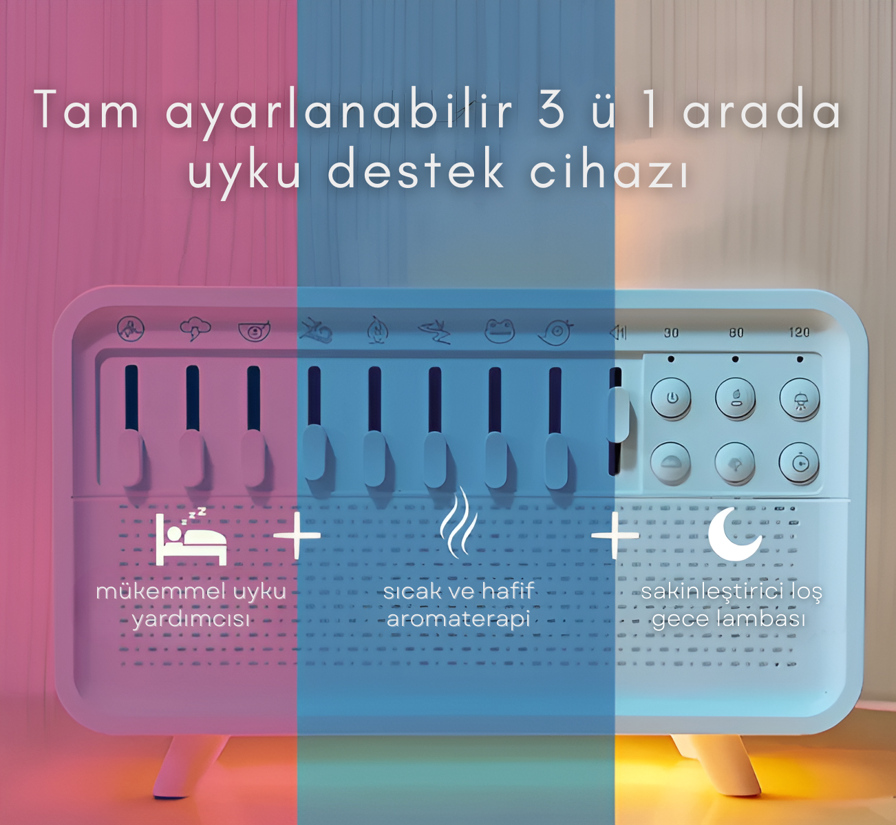 Nemlendiricili Rahat Uyku Cihazı